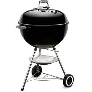 Gratar carbune WEBER Kettle Original, 47cm,1 suprafata, 2 role, negru