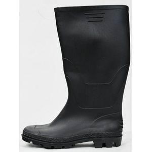 Cizme inalte, PVC, negru, marimea 44  Ginocchio