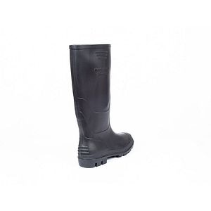 Cizme inalte, PVC, negru, marimea 41  Ginocchio