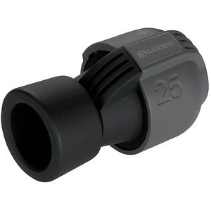 Conector GARDENA 02762 20, 1", plastic, negru
