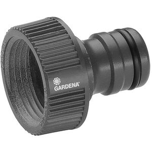 Conector furtune GARDENA 02802 20, 1", plastic, gri