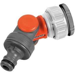 Conector GARDENA 02999 20, 3/4", plastic, gri