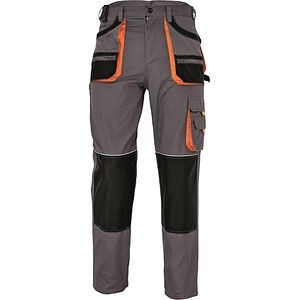 Pantaloni cu buzunare multifunctionale, marime 48, gri • Carl
