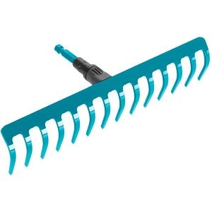 Grebla metal GARDENA, 14 dinti, 36.1 x 14.5 x 10.5cm, turcoaz