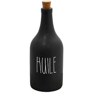 Sticla pentru ulei FRANDIS 041071, ceramica, 500 ml, negru