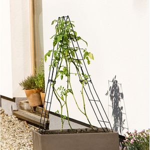 Spalier pliabil, otel, 30 x 100 cm, negru