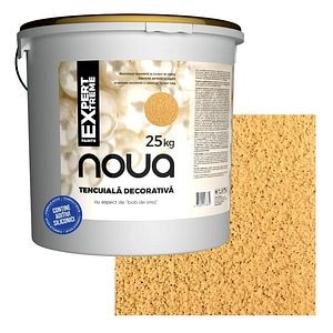 Tencuiala decorativa, siliconata, orange, 25 kg  Noua