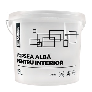 Vopsea lavabila, interior, Expert Extreme, alb, 15 L