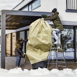 Protectie plante pentru iarna, 1.9 x 2.4 m, 140g/mp