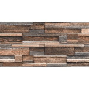 Placa murala BC1349, piatra maro, 30 x 60 cm, 10 mm, 1.08 mp/cutie