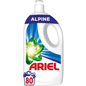 Detergent lichid ARIEL Alpine, 3.6 l, 80 spalari