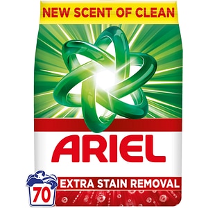 Detergent automat ARIEL Extra Stain removal, 4.55 kg, 70 spalari