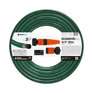 Furtun de gradina Cellfast, lungime 20 m, diametru 19 mm (racord 3/4) cu pistol, conectori