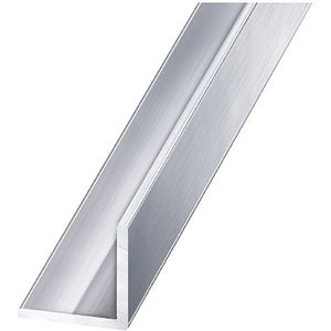 Cornier eloxat SAS, aluminiu, 30 x 30 mm, 1 m