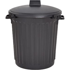 Pubela gradina, 80 L, negru