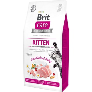 Hrana uscata pentru pisici BRIT CARE Healthy Growth & Development, Junior, Pasare, 7 kg