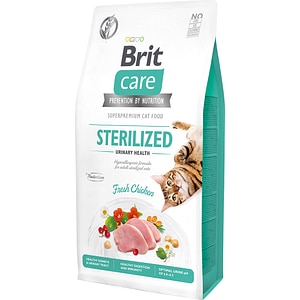 Hrana uscata pentru pisici BRIT CARE Sterilized Urinary Health, Adult, Pui, 7 kg