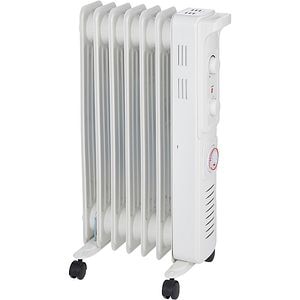 Calorifer electric cu ulei HD943-7TQ, 7 elementi, 1500W, alb