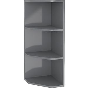 Etajera colt GoodHome Imandra, 90 x 34 x 36 cm, gri