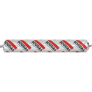 Silicon neutru SOUDAL Silirub, gri, 600 ml