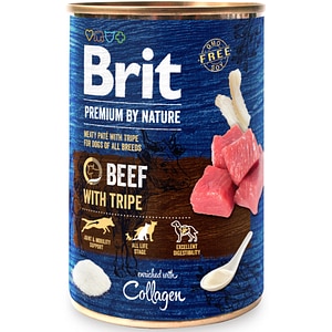 Hrana umeda pentru caini BRIT Premium by Nature, Adult, Vita, 6 x 400 g