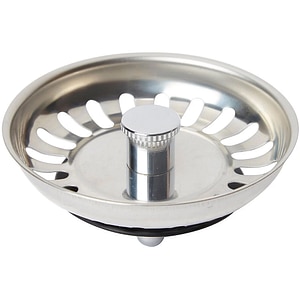 Sita pentru chiuveta COOKE & LEWIS, otel inoxidabil, 8 x 4 cm