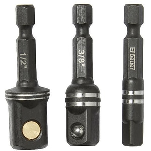 ERBAUER SET 3 ADAPTORI TUBULARE HEX