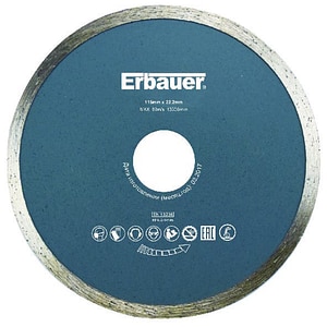 ERBAUER DISC DIAMANTAT CONTINUU