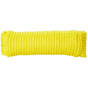 SFOARA RASUCITA POLIPROPILENA 8MMX15M GALBEN