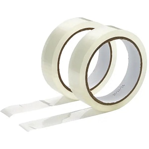 Set banda adeziva birou SITE 100581042, 24 mm x 50 m, 2 buc, transparent