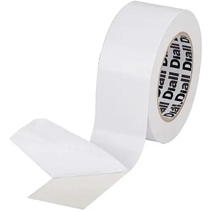 Banda auto-adeziva DIALL 100581057, 50 mm x 25 m, alb