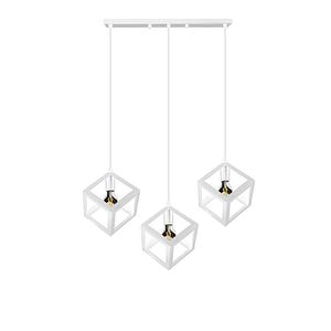 Lustra tip pendul, Alb, 60 W, 3 x E27 • Sweden