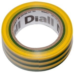BANDA IZOLATOARE DIALL 19 X 10000 MM GALBEN VERDE