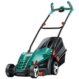Masina de tuns gazon BOSCH, Electrica, 1400W, latime taiere 37 cm, cos 40L, negru,verde