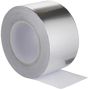 Banda aluminiu DIALL 100592421, 75 mm x 50 m, argintiu