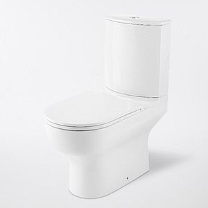 Set vas WC si rezervor GOODHOME Cavally, montare pe pardoseala, ceramica, 3/6 l, alb
