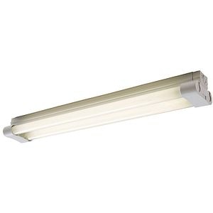 Plafoniera liniara neon COLOURS Kensa, T8, 123.8 cm, 2 x 36W, 3350lm, 4000K, IP20, alb