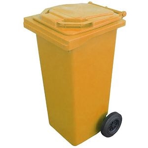 Pubela gradina NAPOCHIM, 120 L, galben