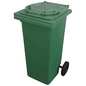 Pubela gradina NAPOCHIM, 240 L, verde