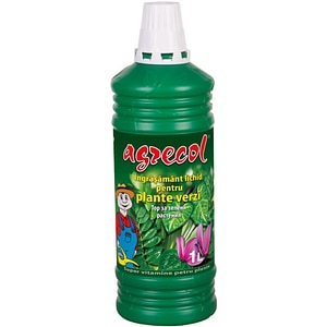 Ingrasamant lichid Agrecol pentru plante verzi, 1 l