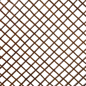 Panou gard expandabil, 180 x 60cm, rachita, maro