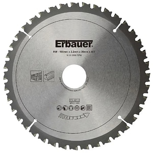 ERBAUER DISC CIRC.MULTI 190X30 20 16