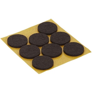 Set 8 protectii podea DIALL 100616712, 25 mm