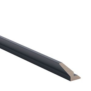 Cornisa GOODHOME Artemisia, MDF, 240 x 7.5 cm, albastru inchis