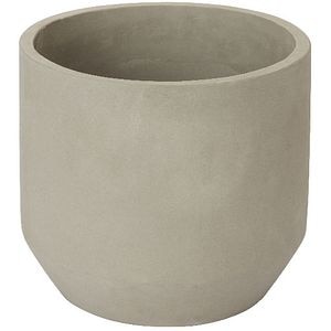 Ghiveci flori GOODHOME, argila, D 27.4 cm, gri