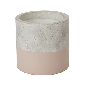 Ghiveci din beton, multicolor, forma rotunda, 14.1 cm diametru • GoodHome