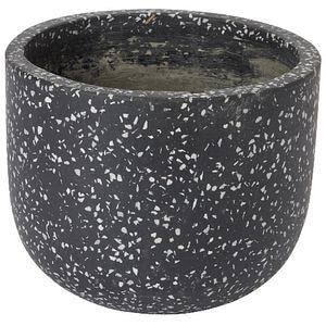 Ghiveci flori GOODHOME, terrazzo, D 21.2 cm, gri