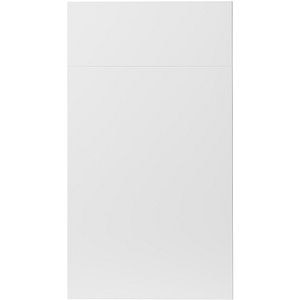Front usa si sertar GOODHOME Stevia, MDF, 39.7 x 71.5 x 1.8 cm, Alb