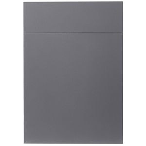 Front usa si sertar GOODHOME Stevia, MDF, 49.7 x 71.5 x 1.8 cm, Gri