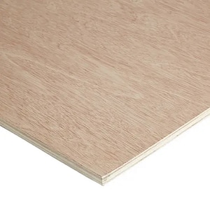 Placaj de lemn 100623591, 1220 x 610 x 12 mm, maro